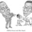 Clifford Brown and Max Roach Jazz Musicians Caricature