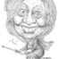 Hillary Clinton Caricature