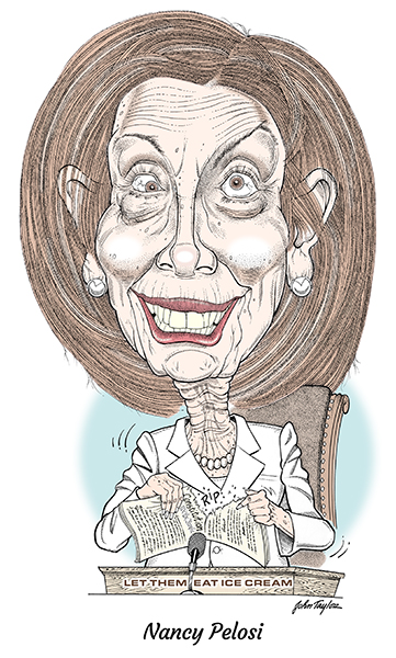Nancy Pelosi Caricature