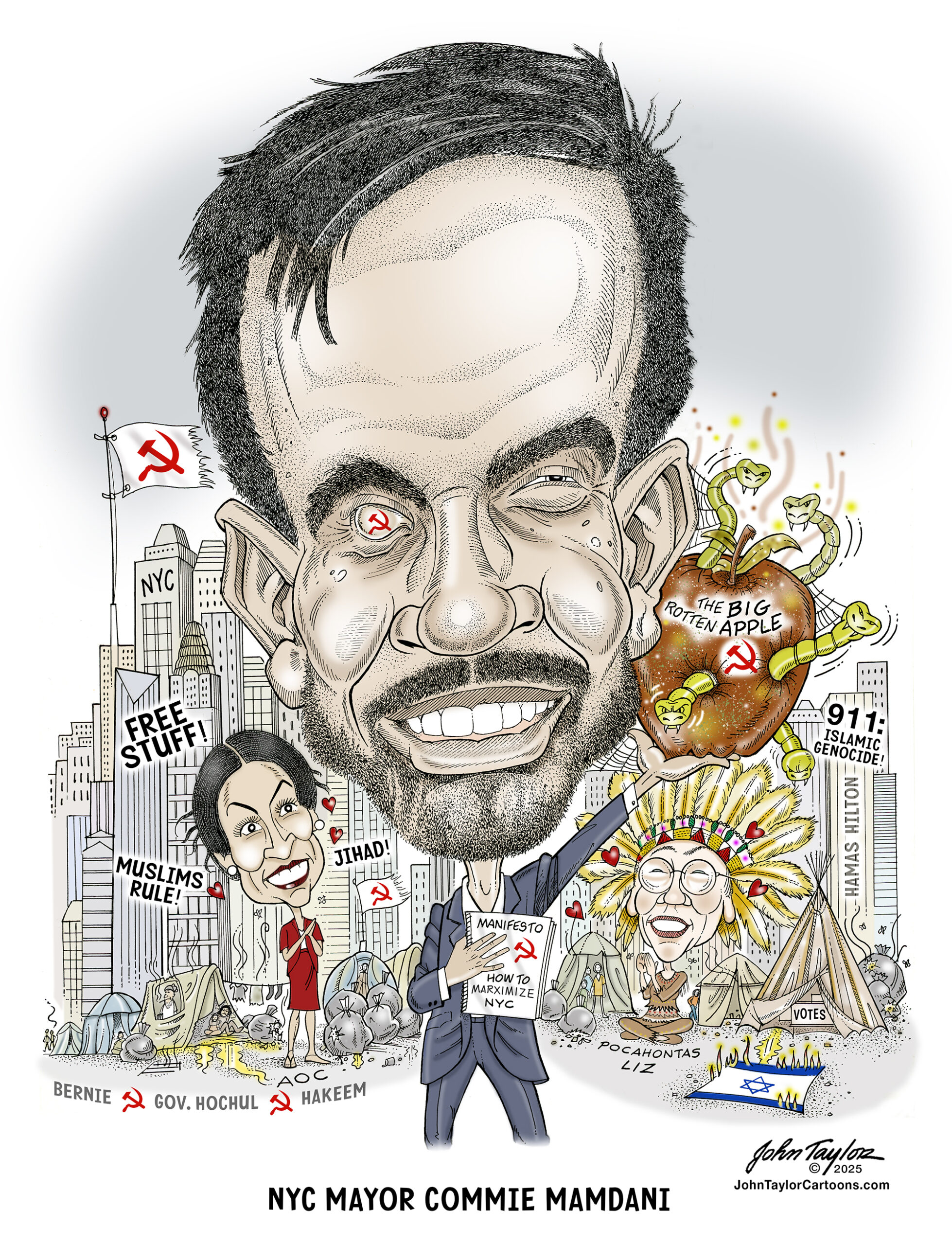 Zohran Mamdani, Radical Muslim and Communist Mayor of New York CIty Zohran Mamdani, Radical Muslim and Communist Mayor of New York City