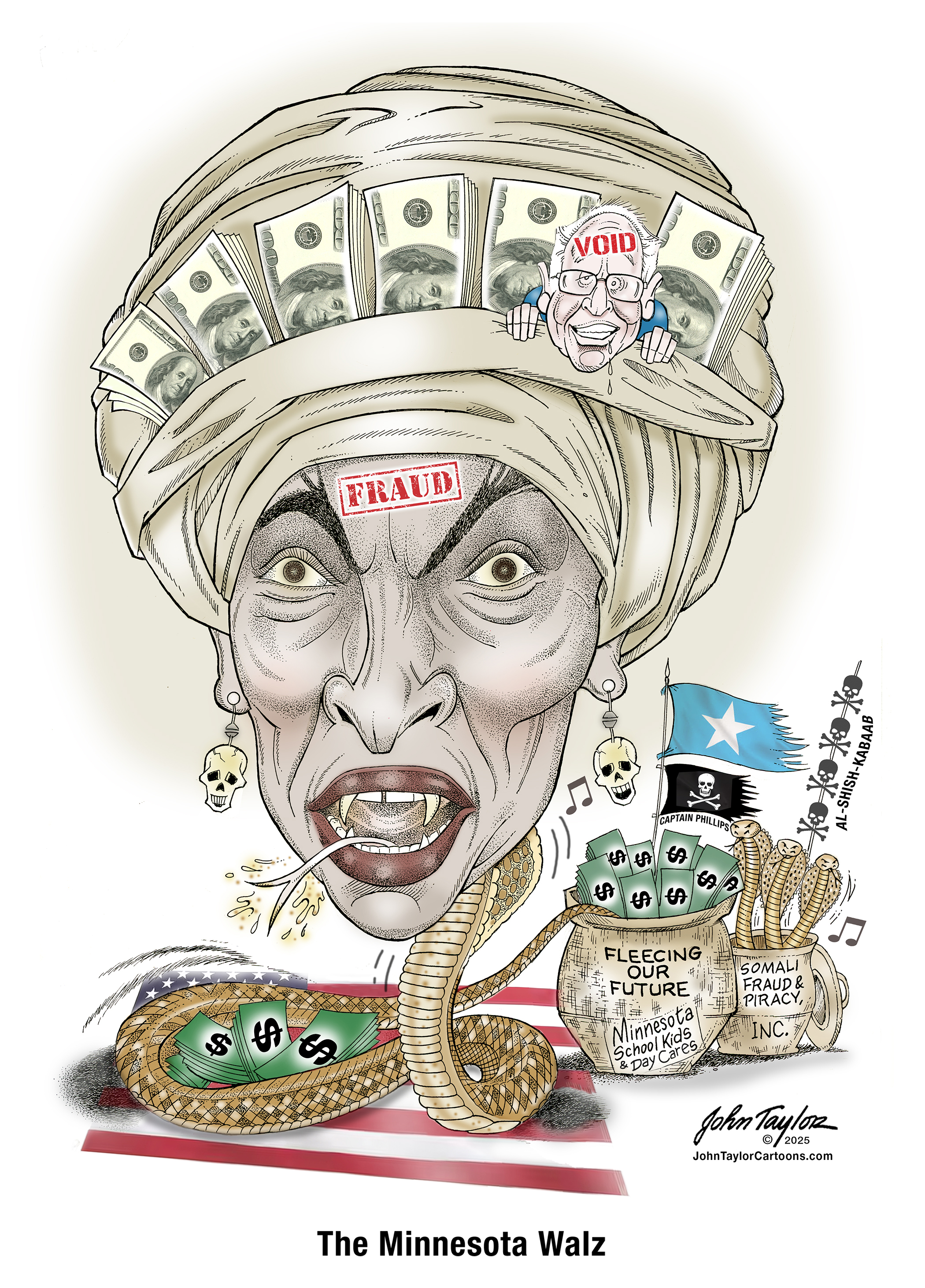 Rep. Ilhan Omar and Gov. Tim Walz committing massive Somali fraud in Minnesota. Democrats Rep. Ilhan Omar and Gov. Tim Walz committing massive Somali fraud in Minnesota.